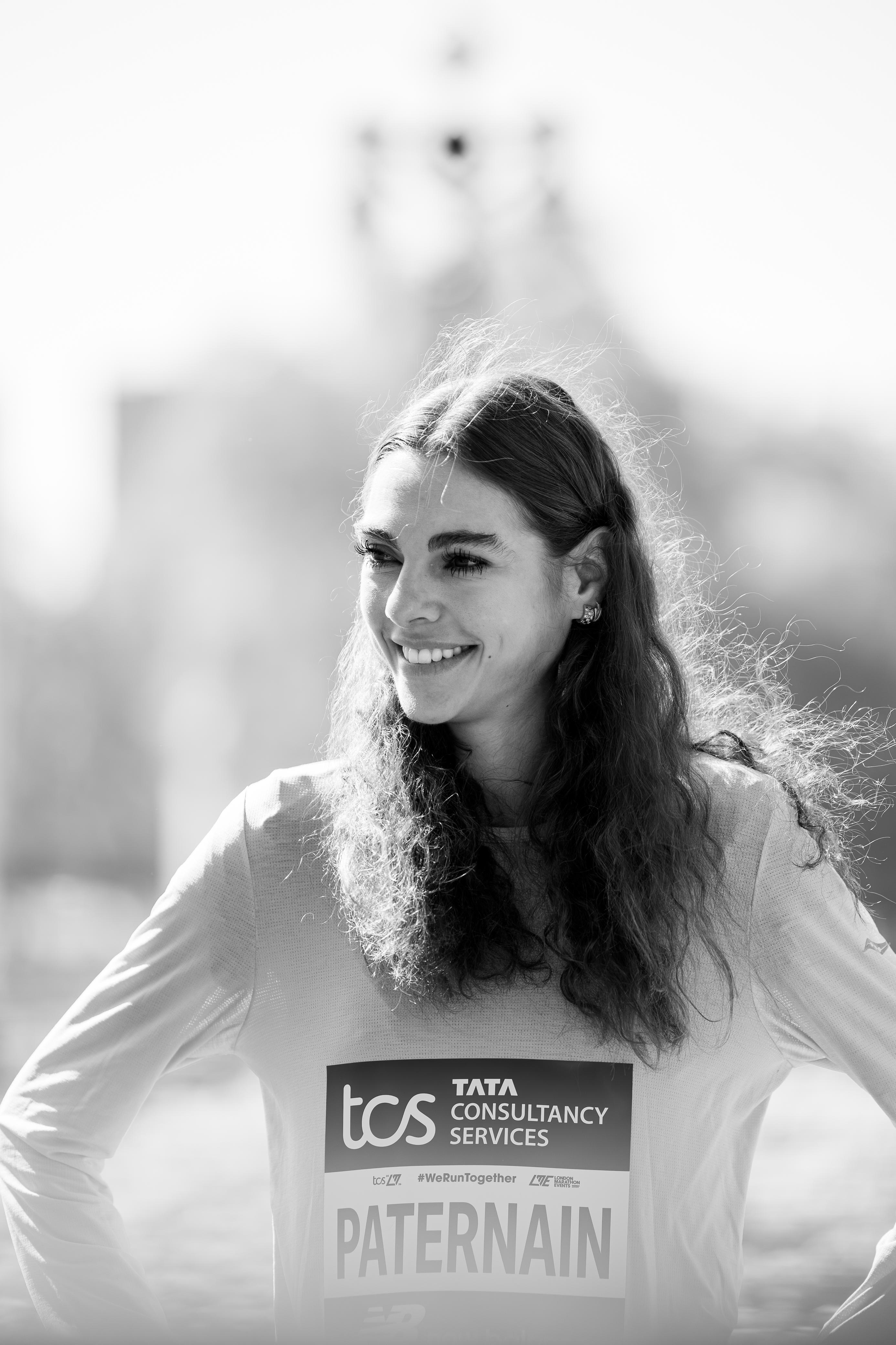 Clara Paternain portrait, TCS London Marathon 2026
